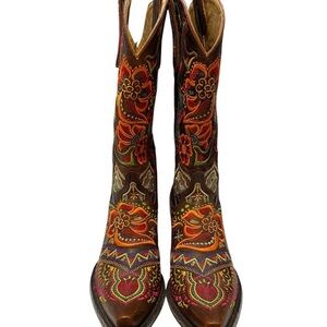Old Gringo Olivia Embroidered Boots Size 7.5  worn once